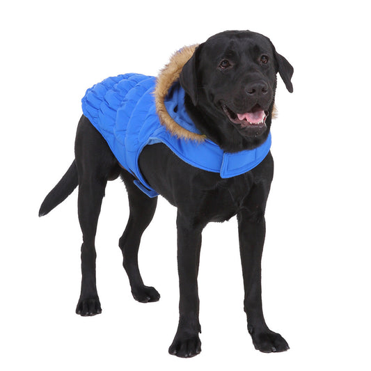 Pet clothes winter clothes big dog clothes night reflective