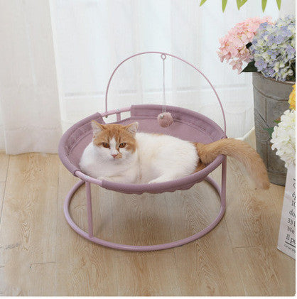 Removable And Washable Cat Hammock Pet Bed