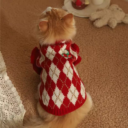 Cat Clothes Cute Pet Autumn And Winter