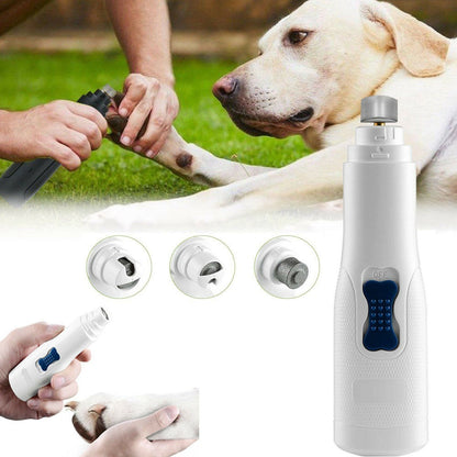 Pet Nail Polisher Cat Dog Electric Clipper