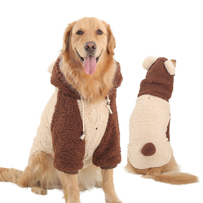 Pet autumn and winter clothes