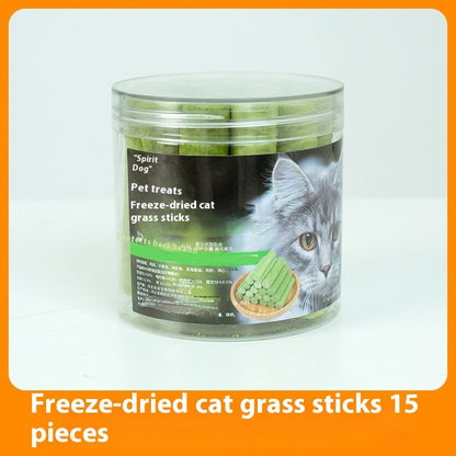 Cat Grass Chicken Stick Freeze-dried Hair Ball Cat Molar Rod