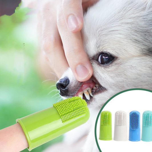 Pet Tooth Cleaning Toothbrush Finger Set