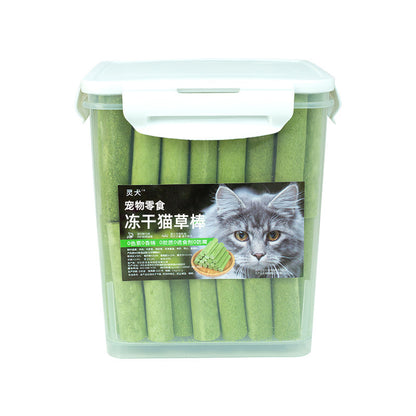 Cat Grass Chicken Stick Freeze-dried Hair Ball Cat Molar Rod