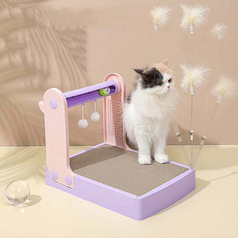 Lint-free Corrugated Paper Cat Scratcher