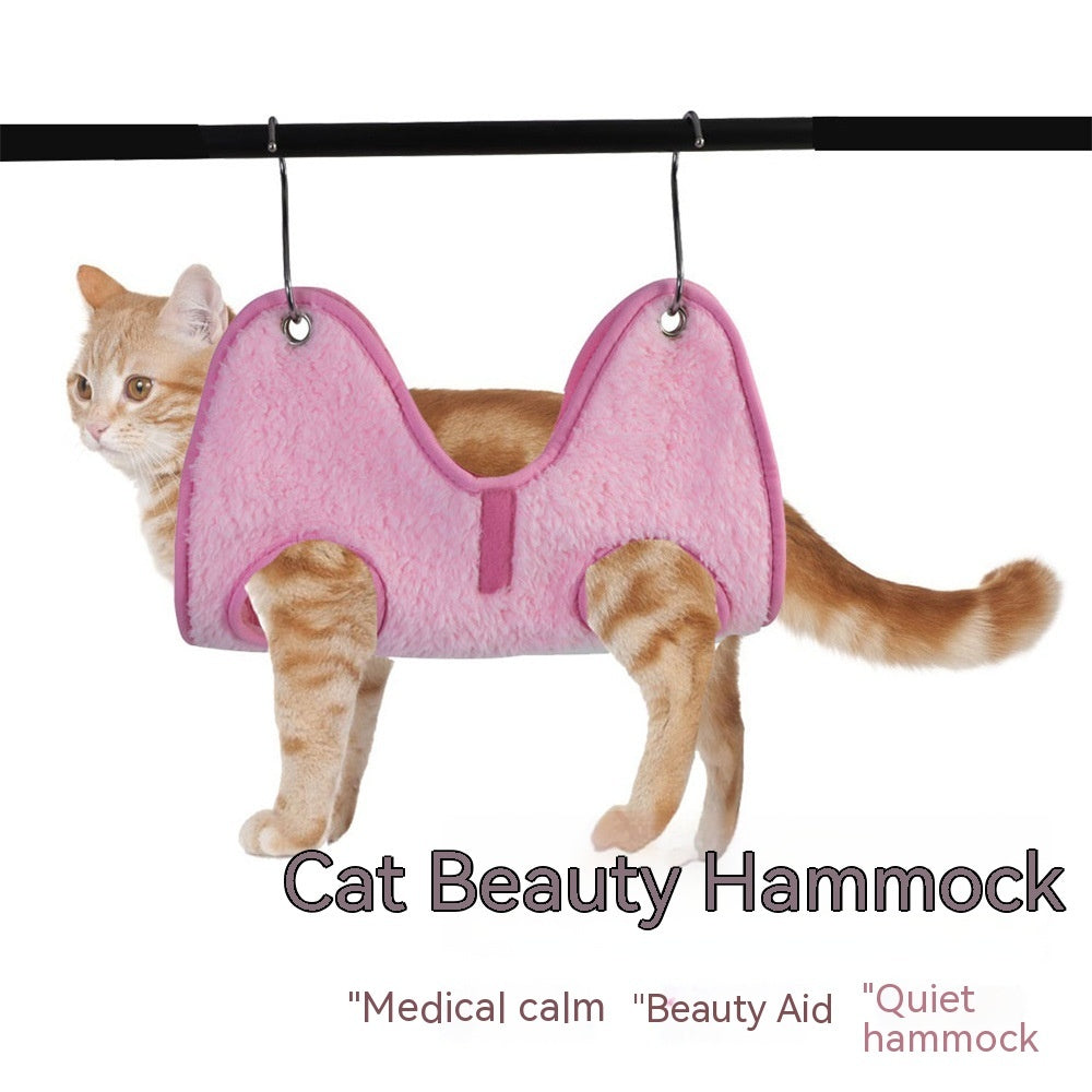 Cat Beauty Manicure Hanging Hammock