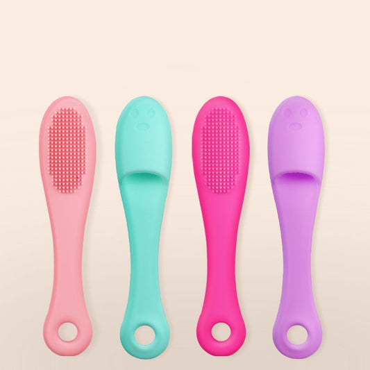 Pet Silicone Finger Toothbrush For Removing Tooth Stains