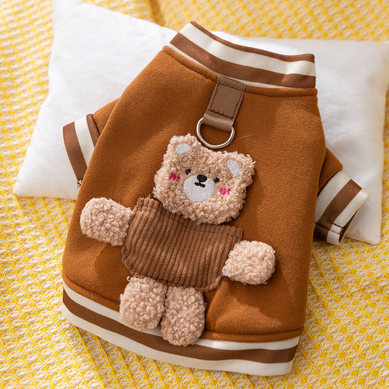 Pet Clothes Autumn And Winter Warm Dog