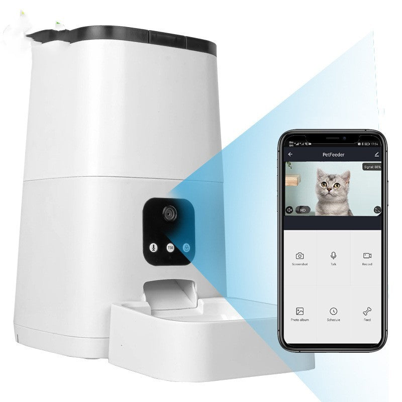 Intelligent Timed And Quantitative Fully Automatic Pet Feeder