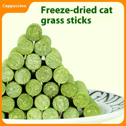 Cat Grass Chicken Stick Freeze-dried Hair Ball Cat Molar Rod